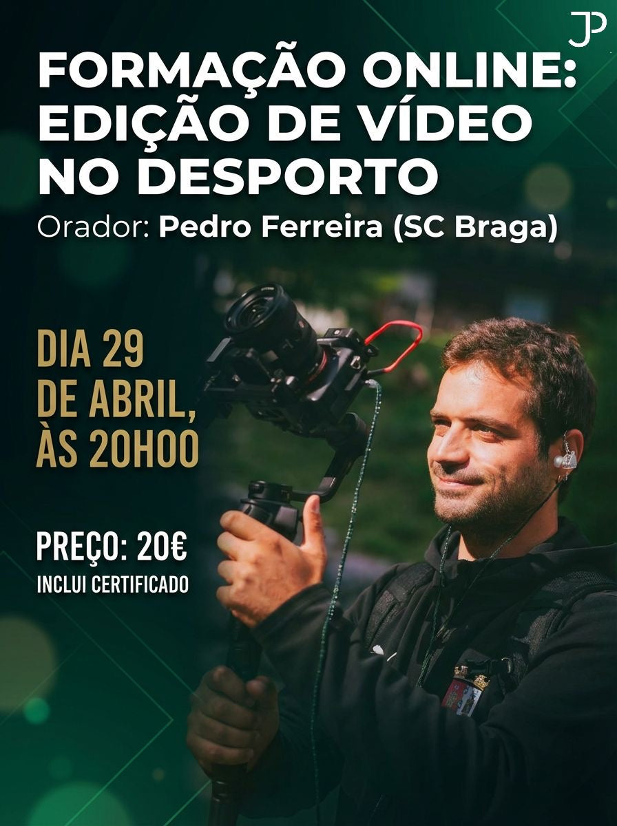 Formação Online: Edição de Vídeo no Desporto