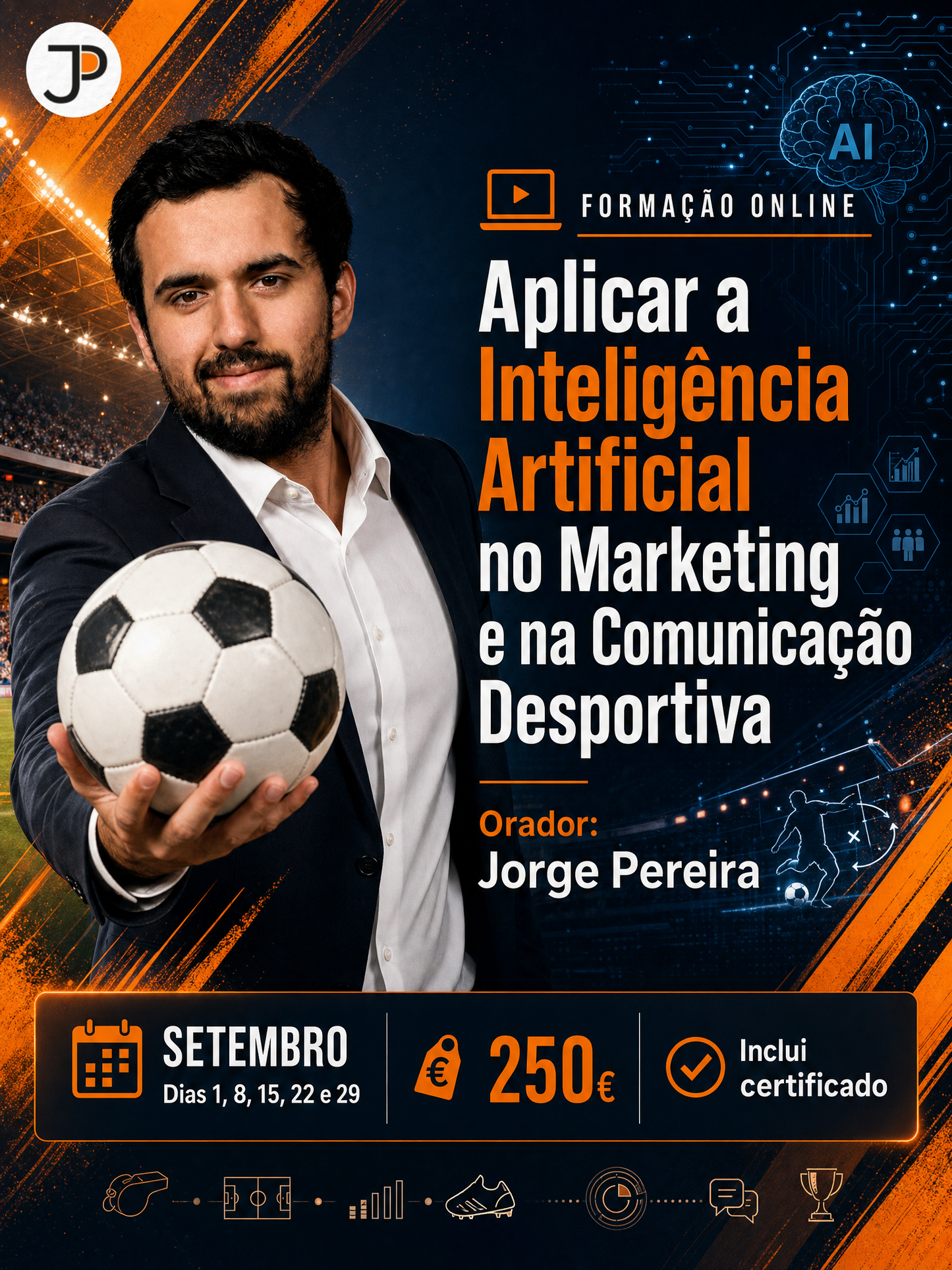 Aplicar a Inteligência Artificial no Marketing e na Comunicação Desportiva