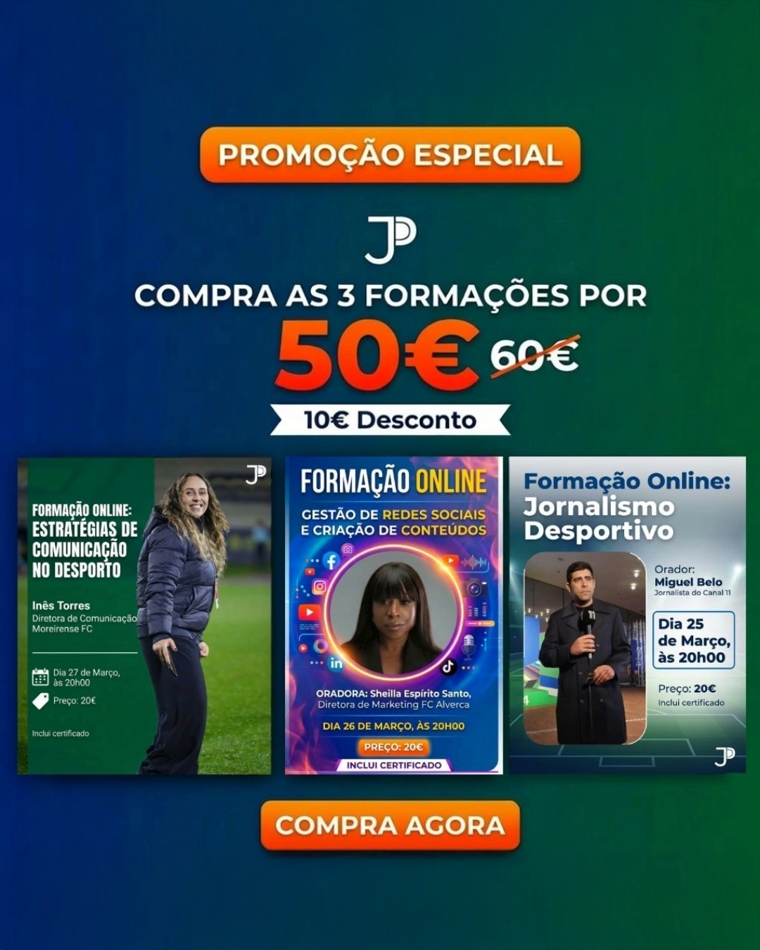 Pack Especial: 3 Formações