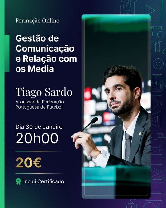 Formação Online: Gestão de Comunicação e Relação com os Media